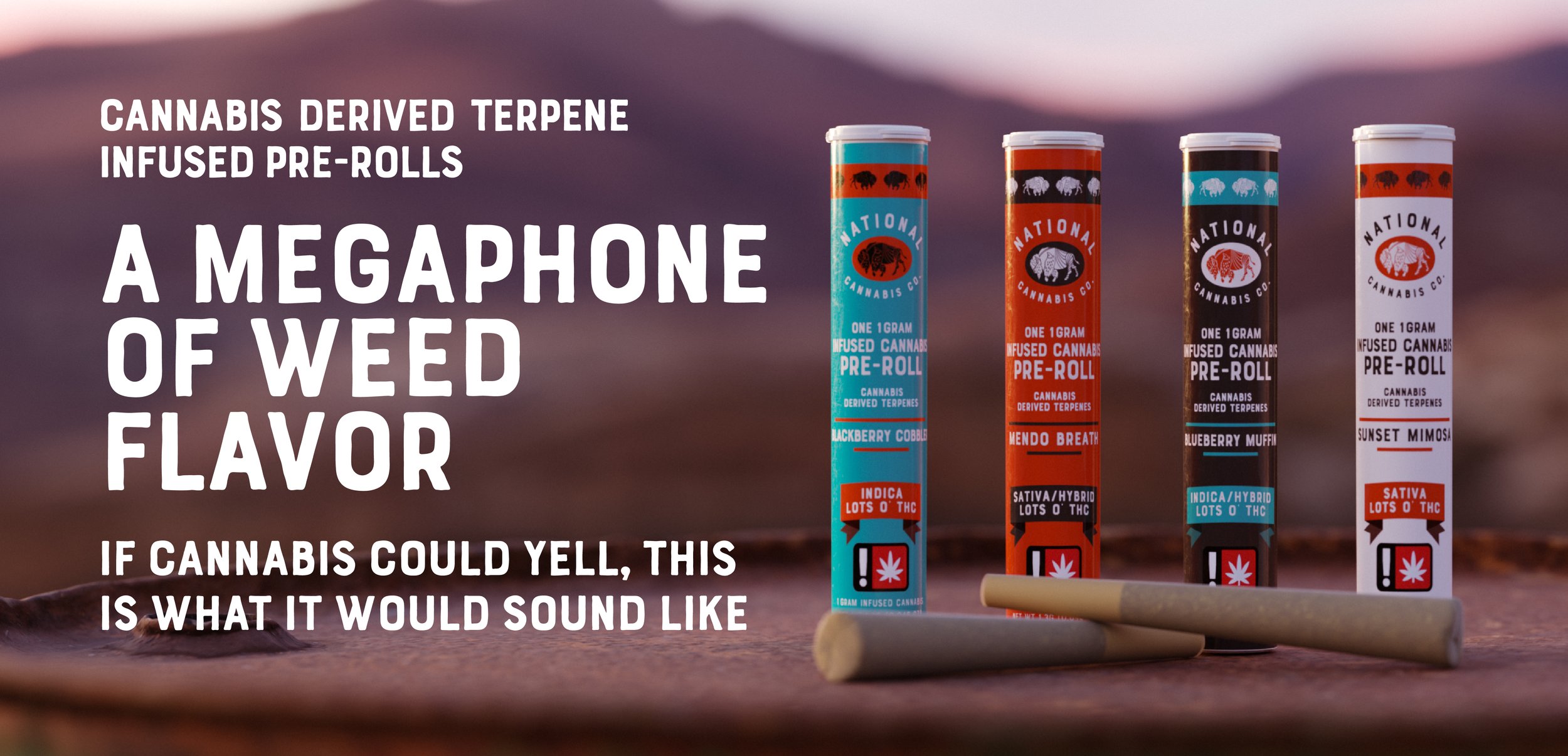National Cannabis Co. strain-specific pre-rolls